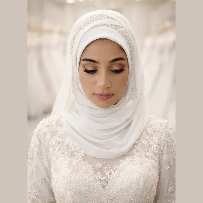 Hijab Turban Pearl